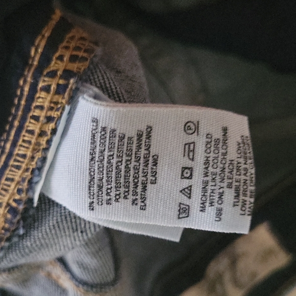 โ๐ผNWTโ๐ผ Free People, Deep Indigo, Raw High Rise Skinny Jean, Jegging, size 24 - Picture 9 of 10